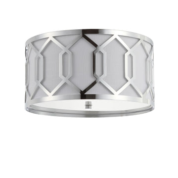 Hex Metal LED Flush Mount - JONATHAN Y